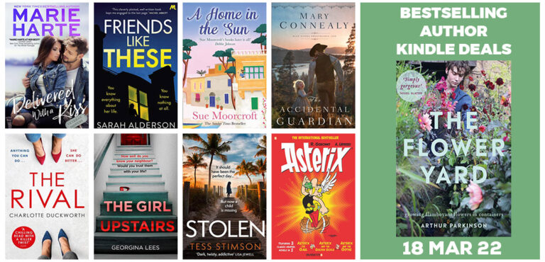 Author Book Deals, Kindle Discounts And Bestselling Books Deals For 18-MAR-2022