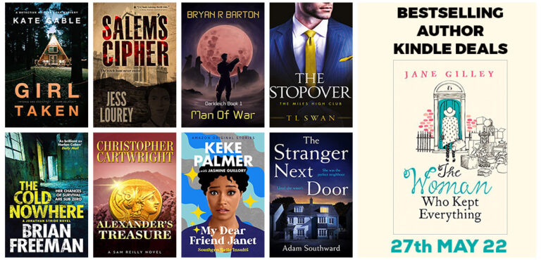 Author Book Deals, Kindle Offers And Bestselling Books Promotions For 27-MAY-2022