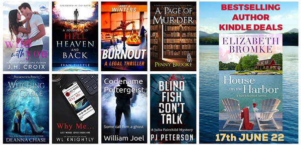 Author Book Offers and Bestselling Kindle Deals 17th June 2022