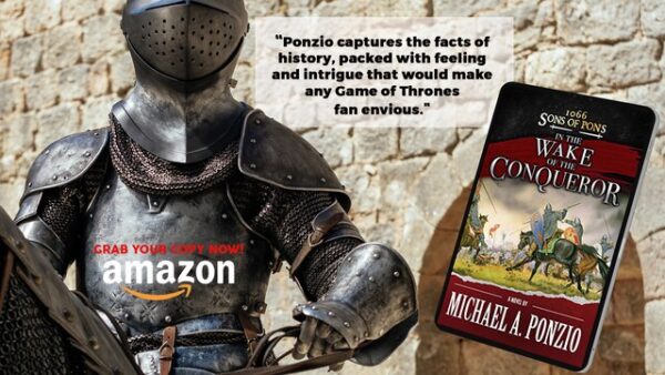 1066 Sons Of Pons, Ponzio captures the facts of history