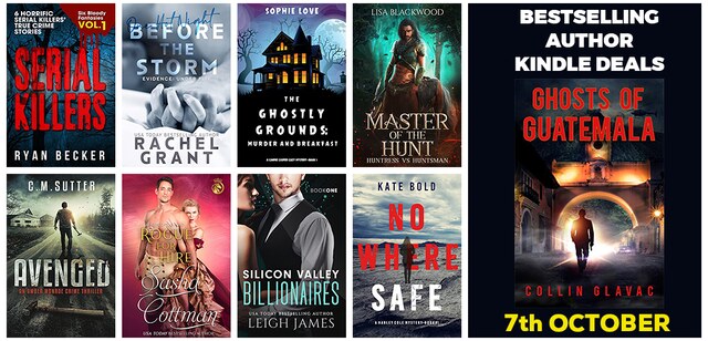 Bestselling Author Kindle Deals 7th October 2022
