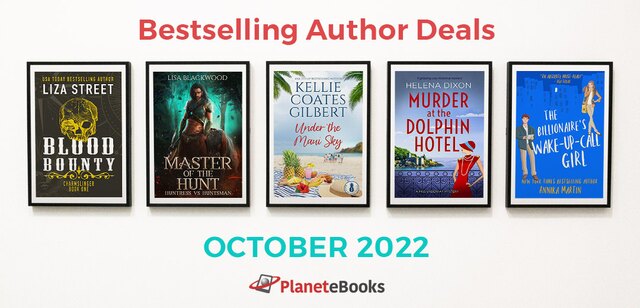 Bestselling Author Kindle Deals October 2022