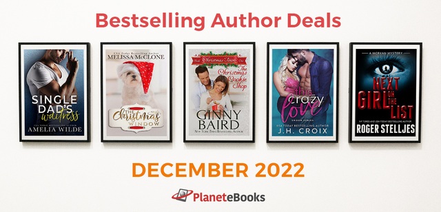 PlaneteBooks Bestselling Author Kindle Deals December 2022