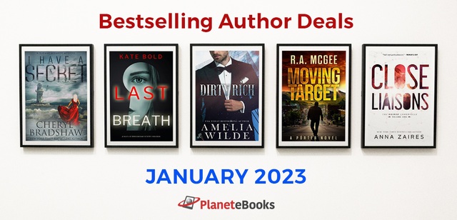 PlaneteBooks Bestselling Author Kindle Deals January 2023