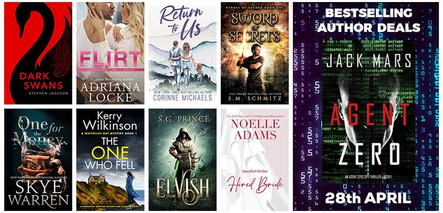 PlaneteBooks Bestselling Author Kindle Book Deals 28th April 2023