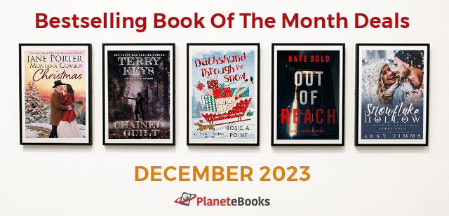 Bestselling Books Of The Month Author Deals December 2023