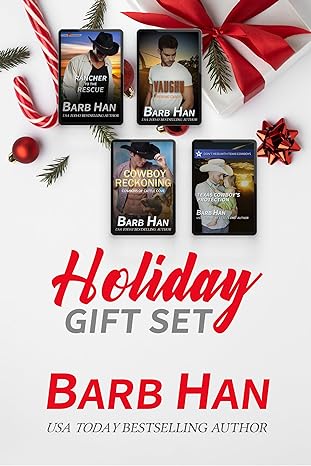 Holiday Gift Box: Four Full First-In-Series Suspenseful Romances by USA Today Bestselling Author Barb Han