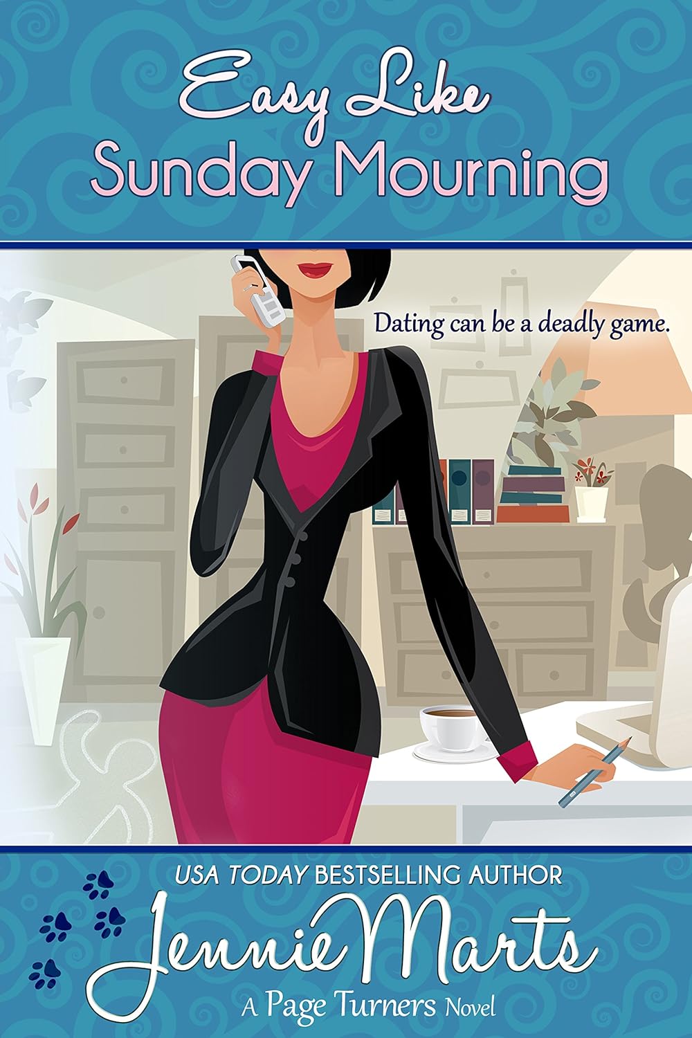 Easy Like Sunday Mourning Cozy Mystery Romance by USA Today Bestselling Author Jennie Marts