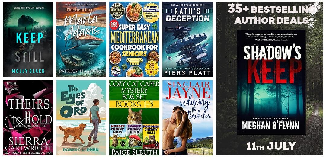 Book Of The Week Bestselling Author Deals 11th July 2025 Kindle PlaneteBooks