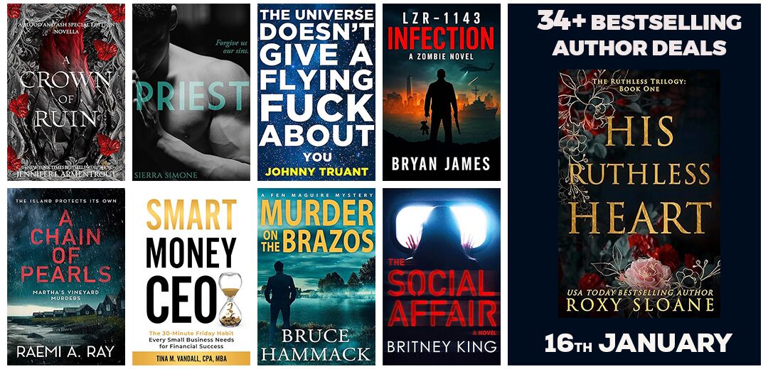 Book Of The Week Bestselling Author Deals 16th January 2026 Kindle PlaneteBooks