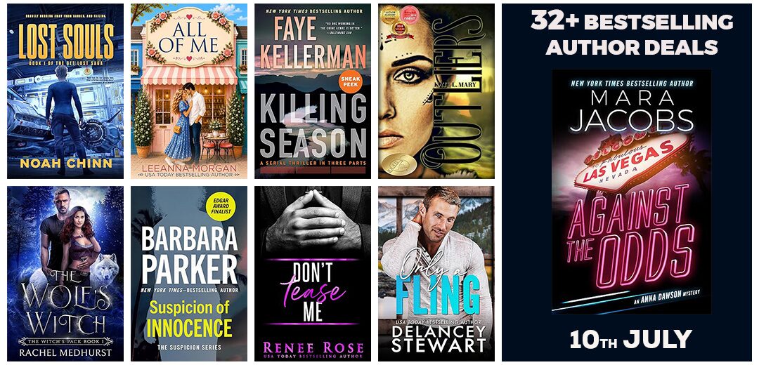 Book Of The Week Bestselling Author Deals 10th July 2026 Kindle Planet eBooks