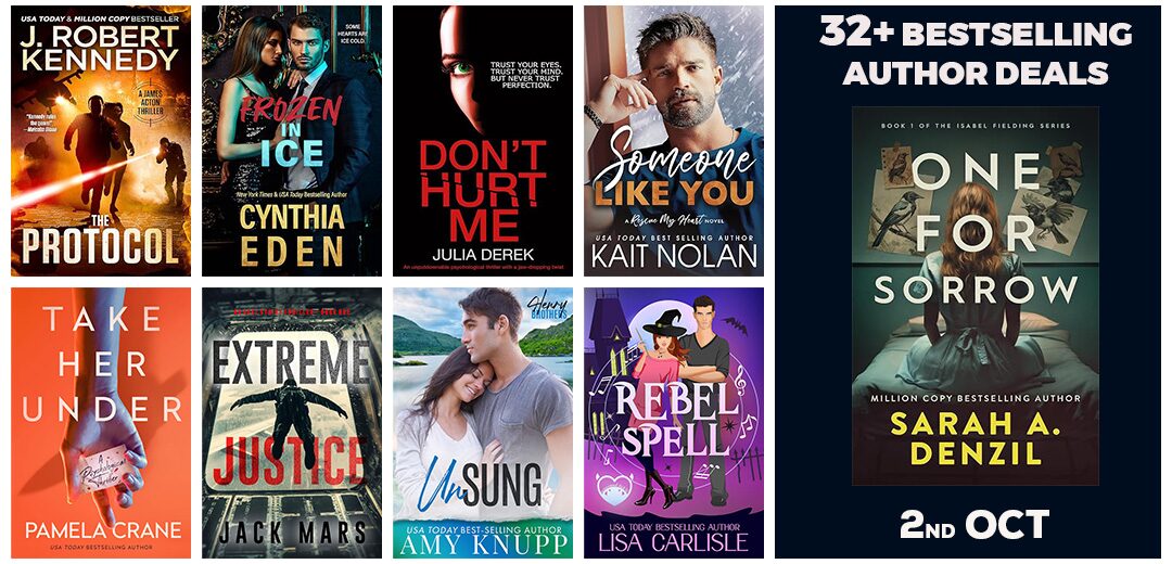 Book Of The Week Bestselling Author Deals 2nd OCT 2026 Kindle PlaneteBooks