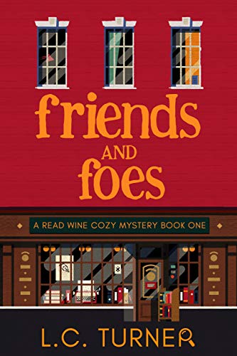 friends-and-foes-a-read-wine-bookstore-cozy-mystery-book photo