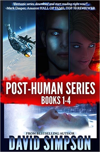 Post-Human Series Books 1-4 by David Simpson