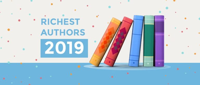 Top 12 Richest Authors in 2019