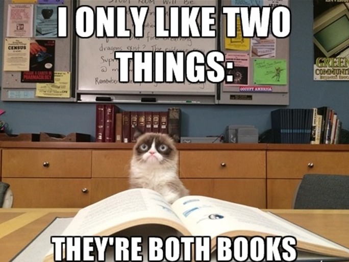 Grumpy Cat Book Meme