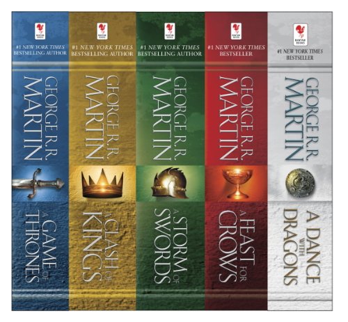 George R. R. Martin’s A Game of Thrones 5-Book Boxed Set (Song of Ice and Fire Series):