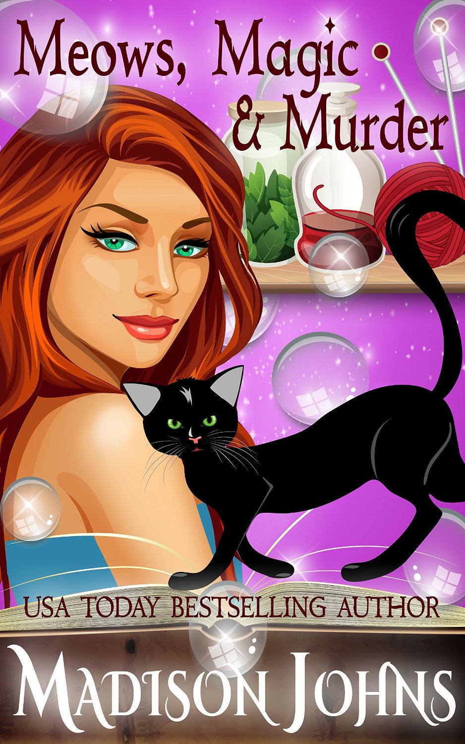 Meows, Magic & Murder (Lake Forest Witches Book 1) by Madison Johns
